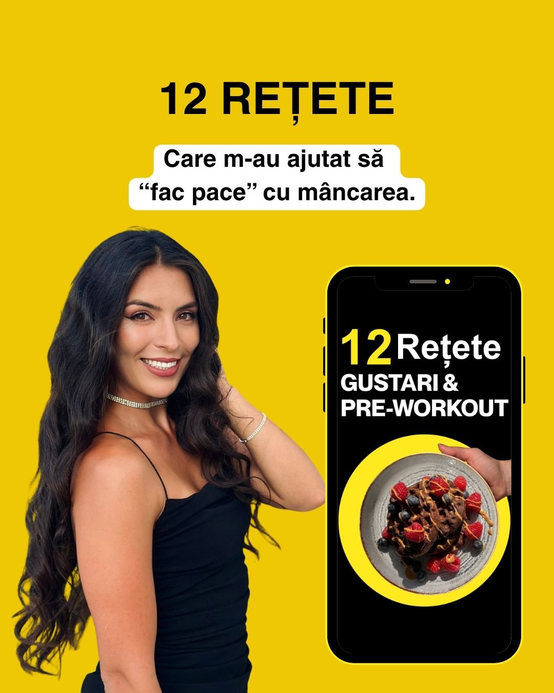 12 Rețete Gustări & Pre-workout
